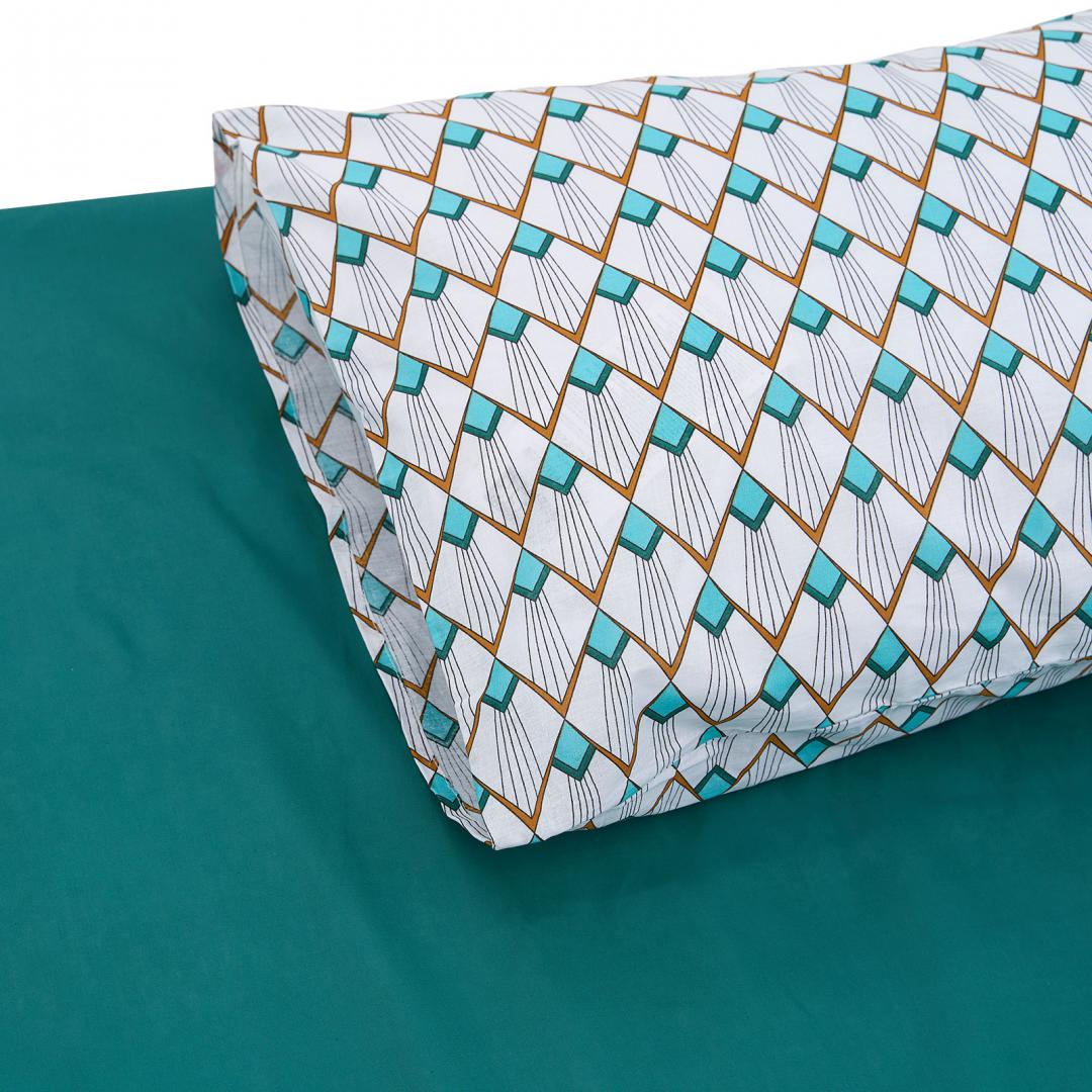 Set lenjerie de pat, Heinner, 4 buc, Multicolor