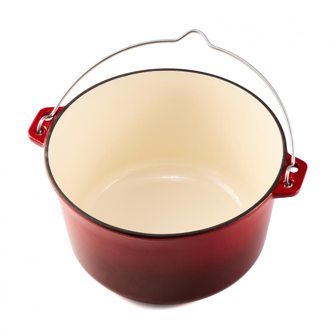 Ceaun 5L din fonta emailat Cooking by Heinner, inductie, 25 x 14 cm
