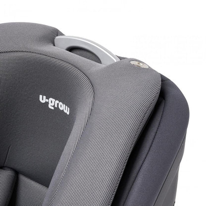 Scaun Auto I-Size U-Grow Goldfix Plus, Isofix, 76-150 Cm (9-36 Kg), Boxa Bluetooth,