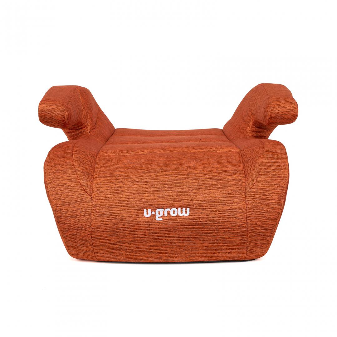 Inaltator auto U-Grow, 125-150  R129 cu isofix, caramiziu