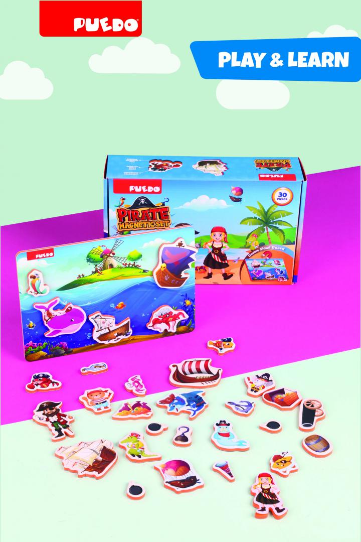 Joc Magnetic Din Spuma Eva, Pirati, Puedo