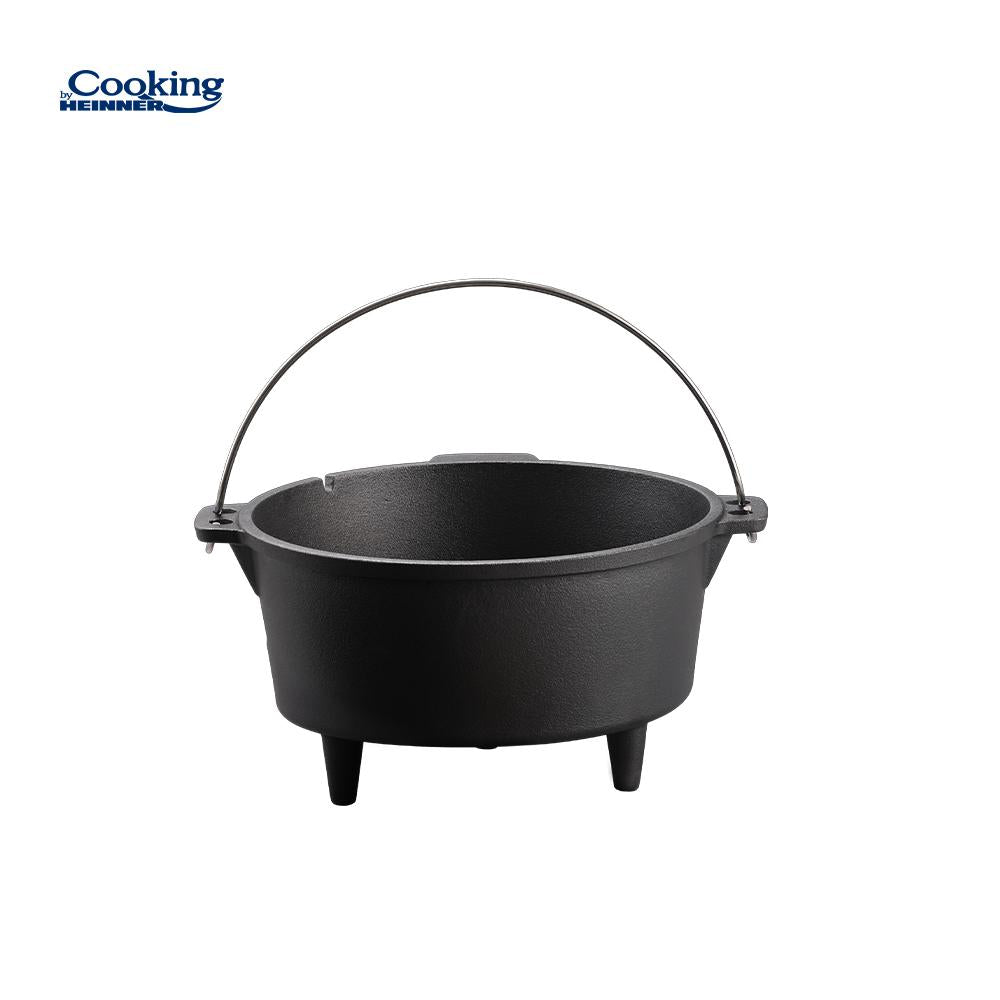 Ceaun 4L Fonta Pura + Capac Dia 25 Cm, Nature, Cooking By Heinner