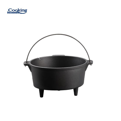 Ceaun 4L Fonta Pura + Capac Dia 25 Cm, Nature, Cooking By Heinner