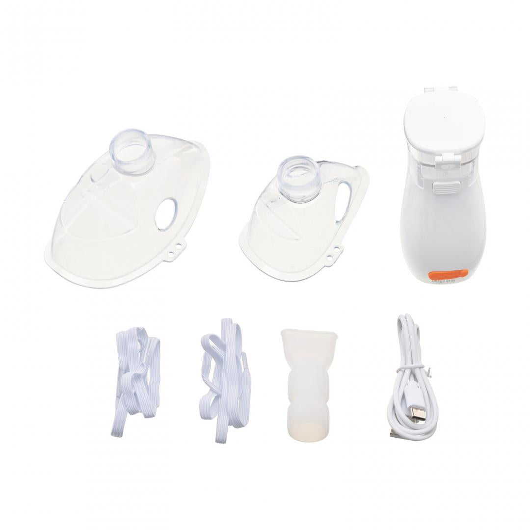 Aparat aerosoli U-Grow , portabil cu ultrasunete ,tehnologie silentoasa, masca de copii si adulti inclusa in pachet, design prietenos pentru copii