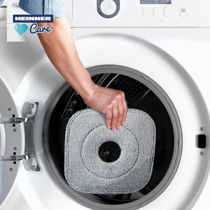 Rezerva Curatenie Mop Plat Mega Clean 360, Heinner CareRezerva microfibra mop spray Mega Clean pentru geamuri, dimensiune 31.5x9 cm