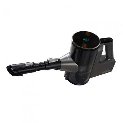 Aspirator vertical HEINNER VERTICLEAN PRO HSVC-MBD25.9S, filtrare ciclonica, acumulator li: 25.9v, putere: 450w si 3 viteze, autonomie max 20 min, display led, capacitate 0.7l, filtru hepa, silver