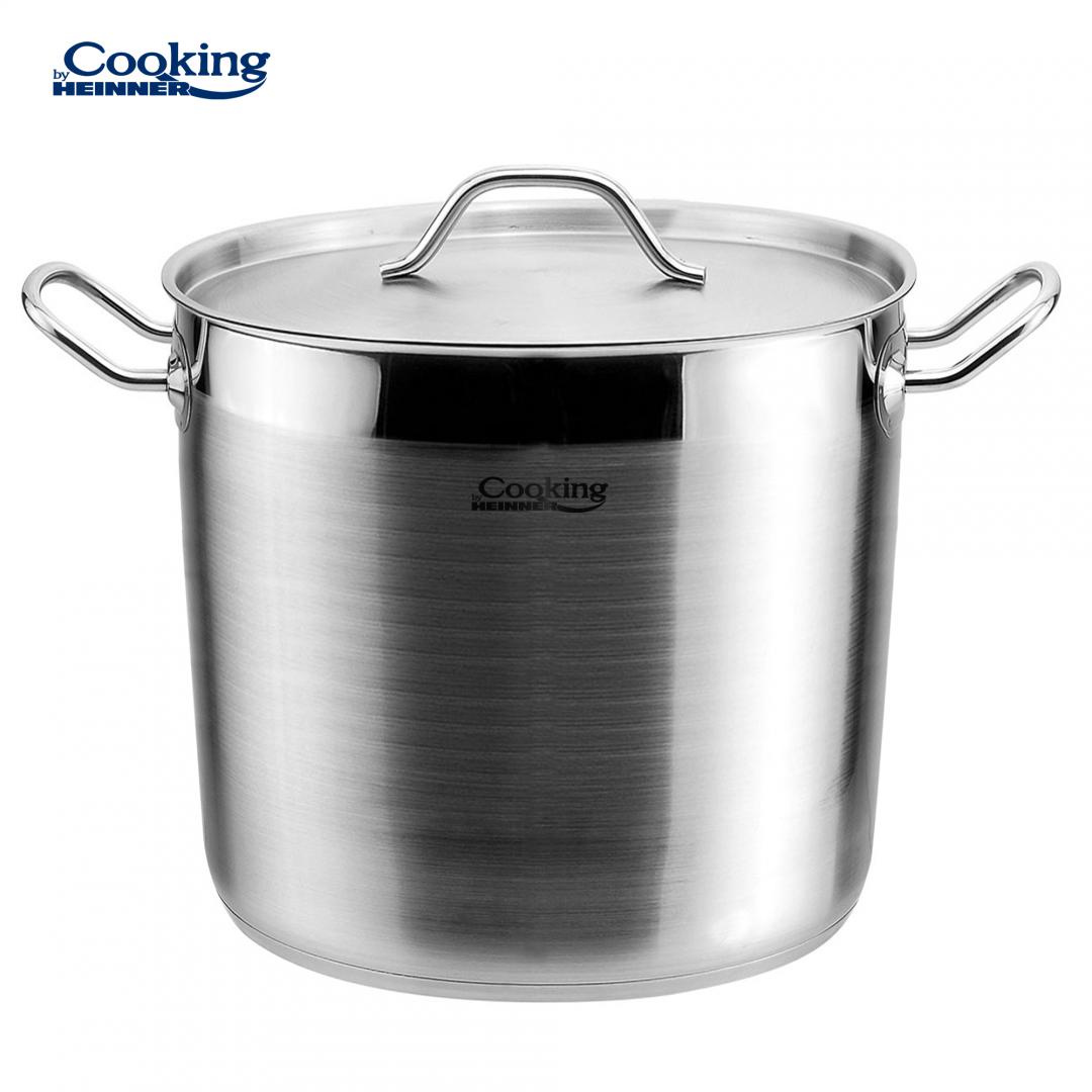 Oala 11L cu capac Cooking by Heinner Maestro, inox, 26x21cm