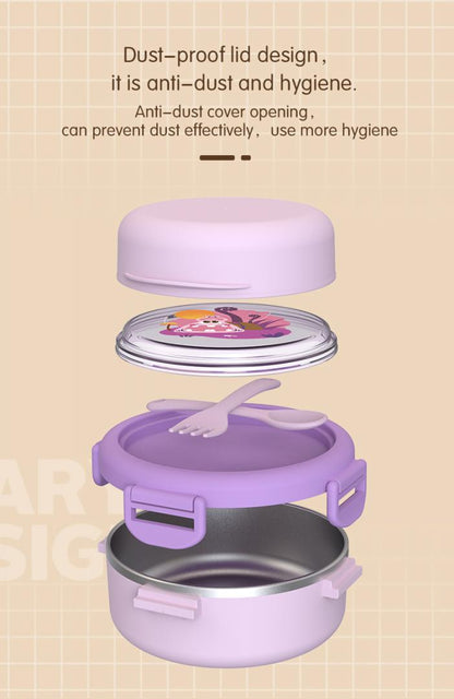 Caserola Termica Cu Lingurita Si Furculita, U-Grow