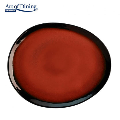 Farfurie Ovala Ceramica 28 Cm, Vulcano, Art Of Dining By Heinner