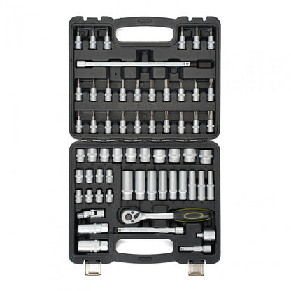 Trusa multifunctionala 61 piese Heinner CTSM015, material chrome-vanadium