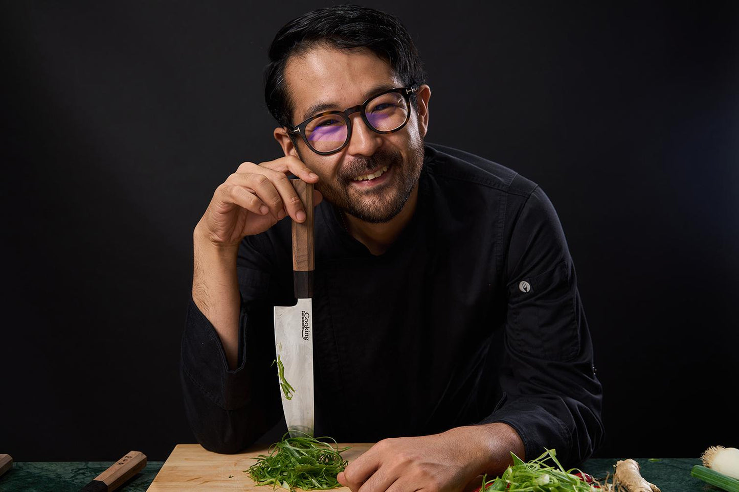 Cutitul bucatarului Cooking by Heinner - Samurai Gourmet by Rikito Watanabe, inox, 20 cm