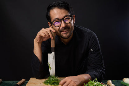 Cutitul bucatarului Cooking by Heinner - Samurai Gourmet by Rikito Watanabe, inox, 20 cm