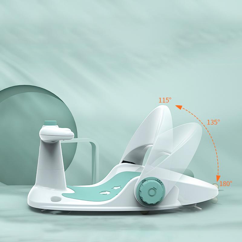 Scaun Baie Bebe Cu Ghidon , Spatar Reglabil , U-Grow