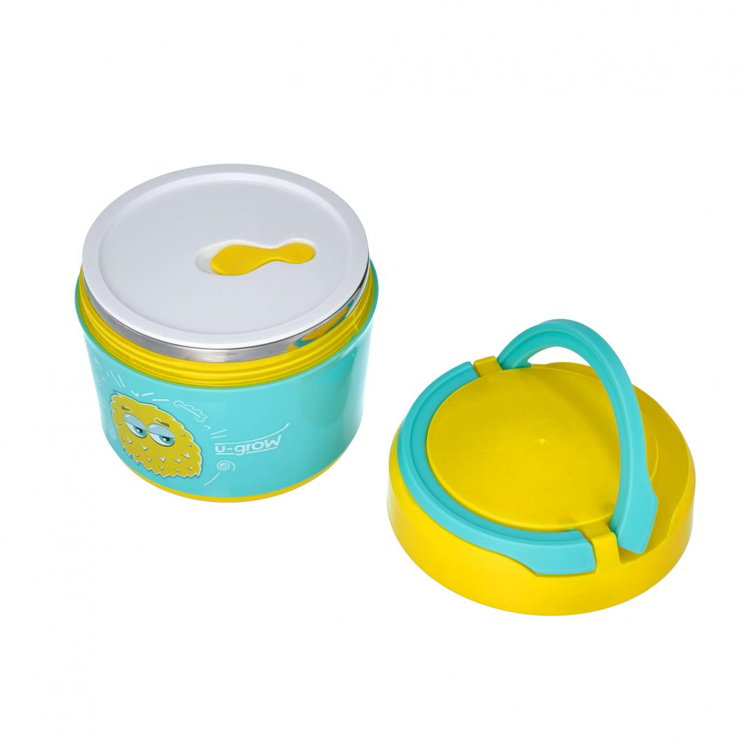 Recipient Termic Pentru Pastrare Mancare Bebelusi U-Grow, 450 Ml