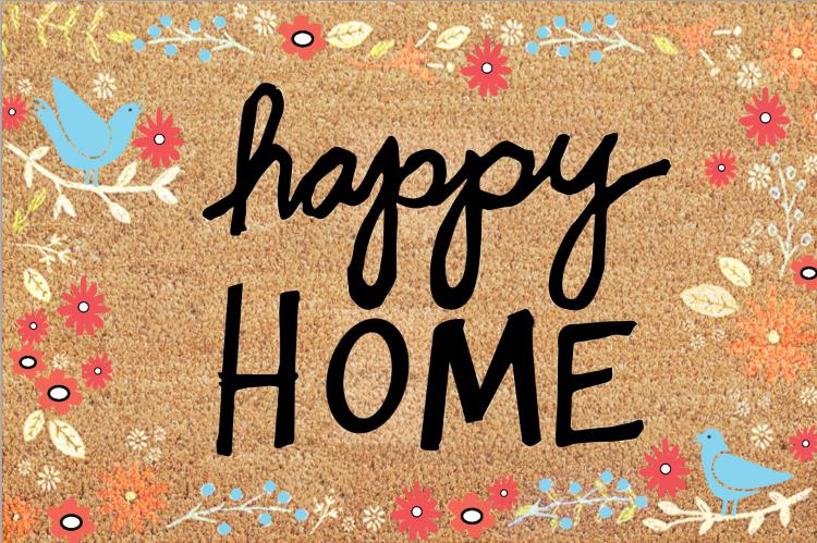 Covoras Intrare Antiderapant , Happy, Heinner Home