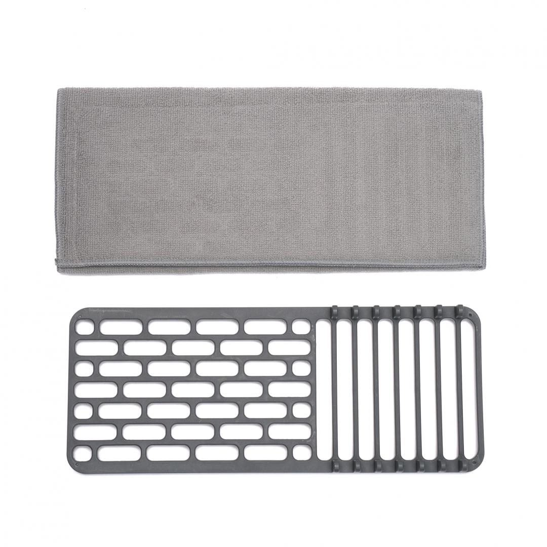 Suport Scurgator De Vase Heinner cu Covoras Mic, 30x40cm