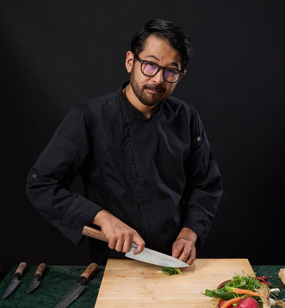 Cutitul bucatarului Cooking by Heinner - Samurai Gourmet by Rikito Watanabe, inox, 20 cm