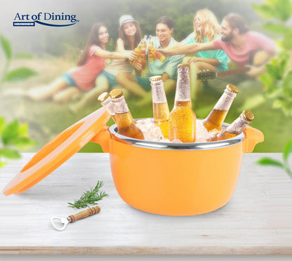 Caserola 6L termica Art of dining by HEINNER Nova, portocalie