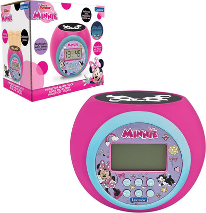 Ceas Desteptator Cu Proiector, Minnie Mouse