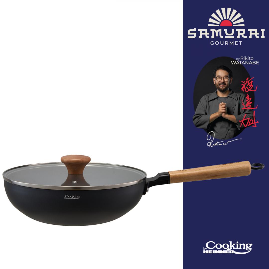 TIGAIE WOK+CAPAC 24X7.5 CM,  RIKITO WATANABE