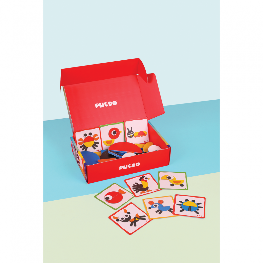 Joc Din Spuma Eva Cu Forme Colorate, 29 Piese, Puedo