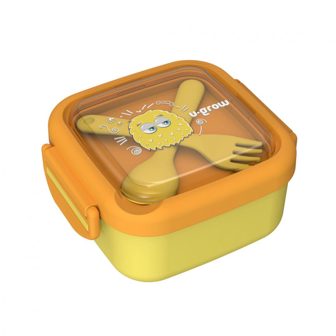 Caserola 2In 1 Cu Lingurita Si Furculita, A ,U-Grow