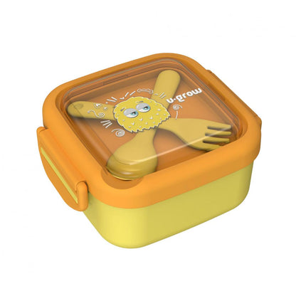 Caserola 2In 1 Cu Lingurita Si Furculita, A ,U-Grow