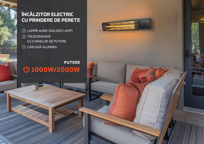 Heinner Incalzitor Electric Cu Prindere De Perete /2000W