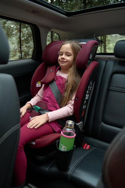 Scaun Auto I-Size U-Grow Goldfix Plus, Isofix, 76-150 Cm (9-36 Kg), Boxa Bluetooth,