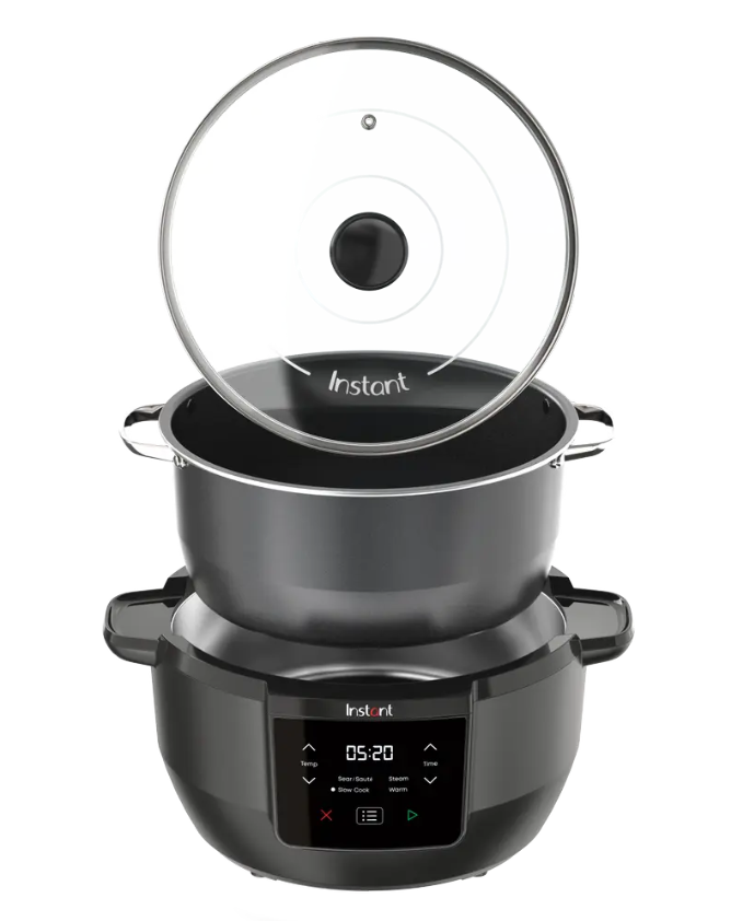 Slow cooker Instant Pot Slow Cooker Superior 7L, 800 W, 4 functii in 1 (Negru)