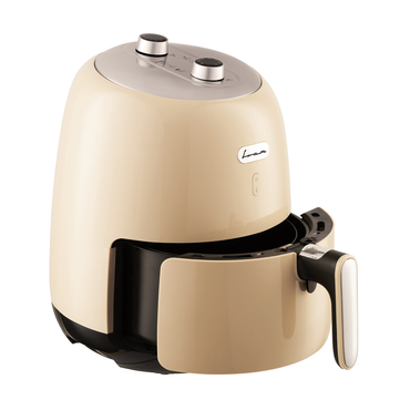 Friteuza cu aer cald FRAM Airfryer FAF-1500CR, gatire fara ulei, 1500W, capacitate cos 3.2L, vas detasabil anti-adeziv, termostat reglabil 80-200˚C, timer 30 min, crem