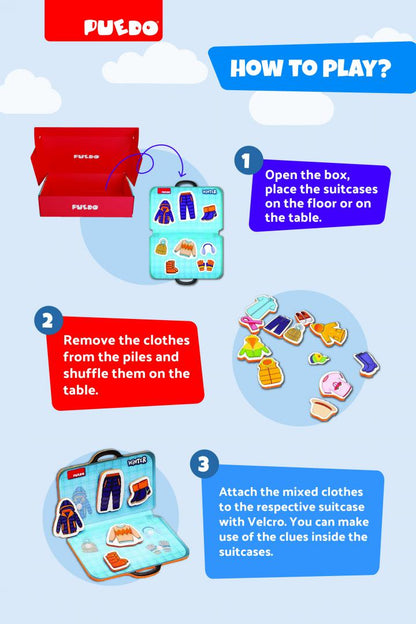 Joc Din Spuma Eva, Fa-Ti Bagajul, Puedo