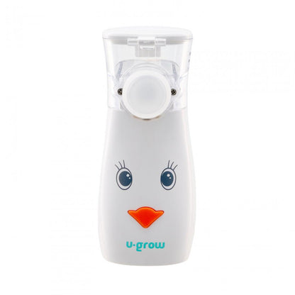 Aparat aerosoli U-Grow , portabil cu ultrasunete ,tehnologie silentoasa, masca de copii si adulti inclusa in pachet, design prietenos pentru copii