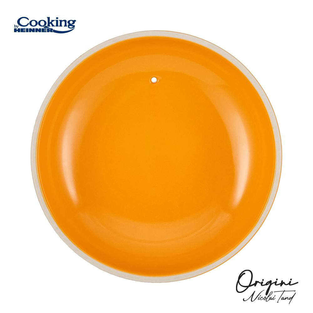 Oala 6L ceramica cu capac Cooking by Heinner - Origini Chef Nicolai Tand, 19 x 19.5 cm
