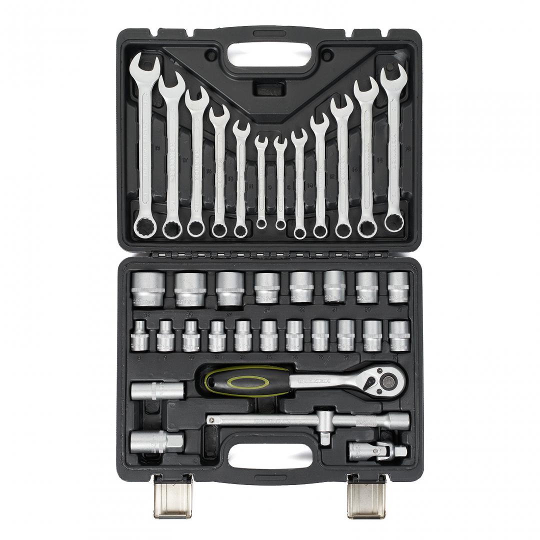 Trusa multifunctionala 37 piese Heinner CTSM013, material chrome-vanadium