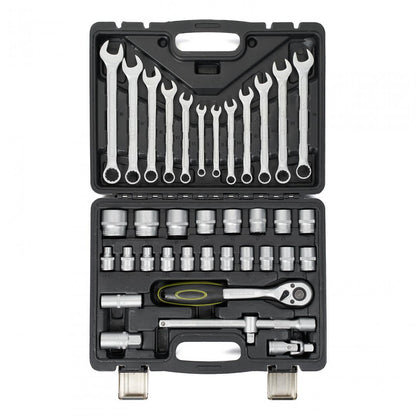 Trusa multifunctionala 37 piese Heinner CTSM013, material chrome-vanadium