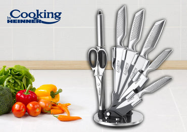 Set Cutite Bucatarie 8 Piese, Magnium