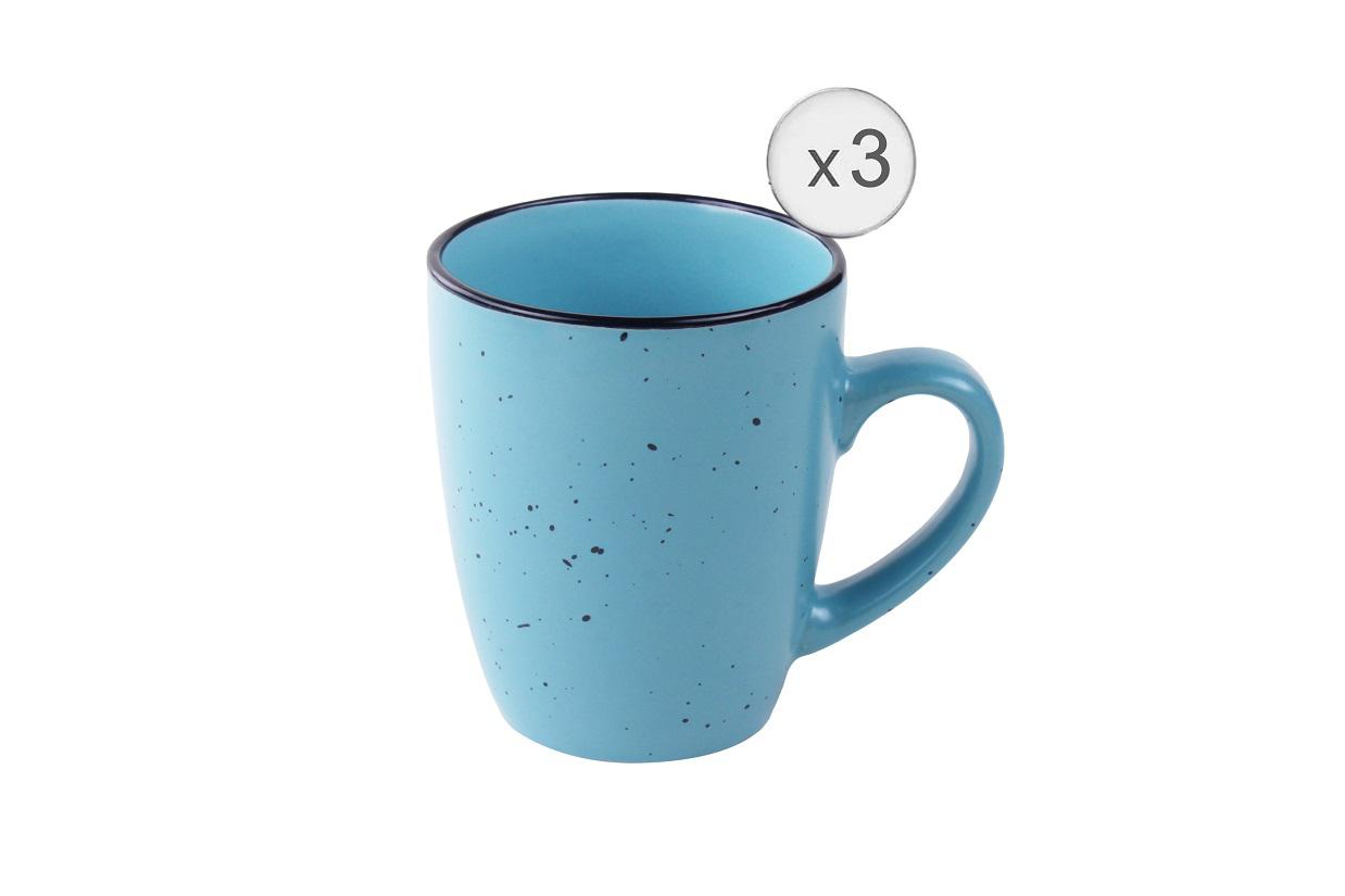 Set 3 cani Art of dining by Heinner Electra, ceramica, 354ml