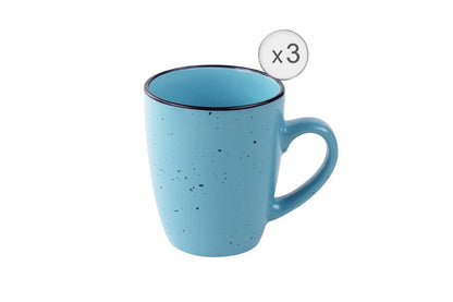 Set 3 cani Art of dining by Heinner Electra, ceramica, 354ml