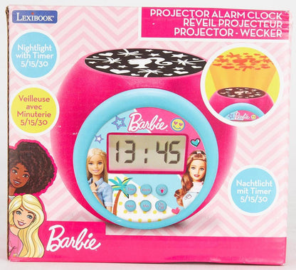Ceas Desteptator Cu Proiector, Barbie