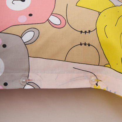 Set De Pat Single Bumbac Animals