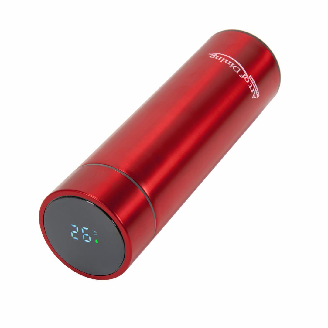 Termos Inox 450 Ml,Indicator Led Temperatura, Art Of Dining By Heinner(Mix 3 Colori In Bax)