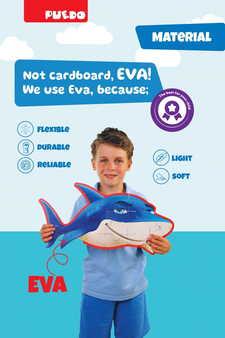 Puzzle Din Spuma Eva, Lumea Marina, Puedo