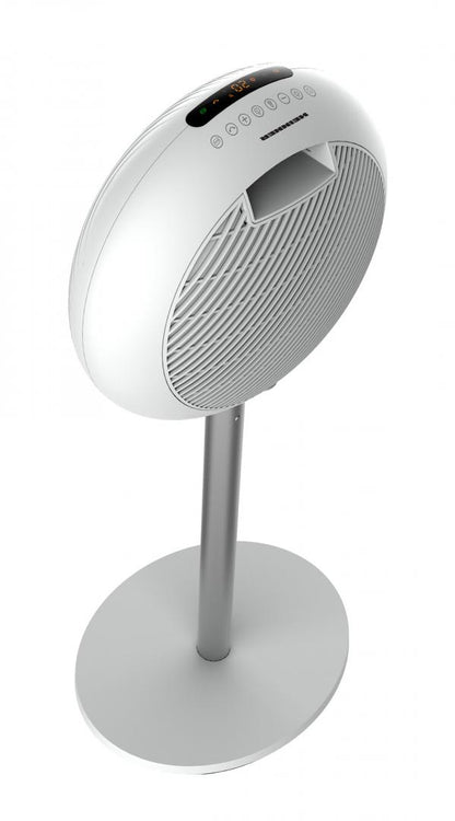 Radiator ceramic Heinner HCH-LD2000SL, 2000 W, Display LED, Control Touch, Telecomanda, Functie ECO, Oprire automata, Functie oscilare, Gri