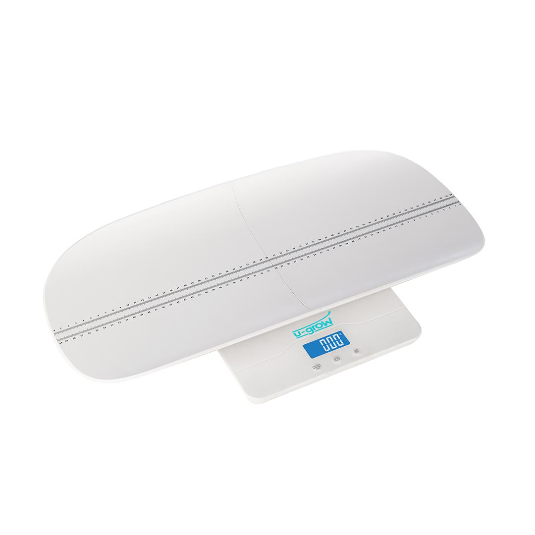 Cantar Digital Corporal 2In1 Pentru Bebe Si Mama, U-Grow, Display Led, Auto Off, Functie Tara, 100Kg,