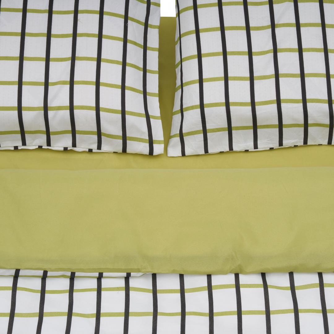 Lenjerie De Pat Ks Microfibra Checker