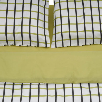 Lenjerie De Pat Ks Microfibra Checker