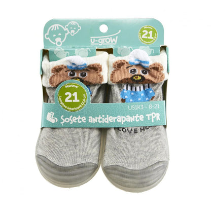 Sosete Antider Tpr 21/12.6Cm Us1K3-8-21, U-Grow