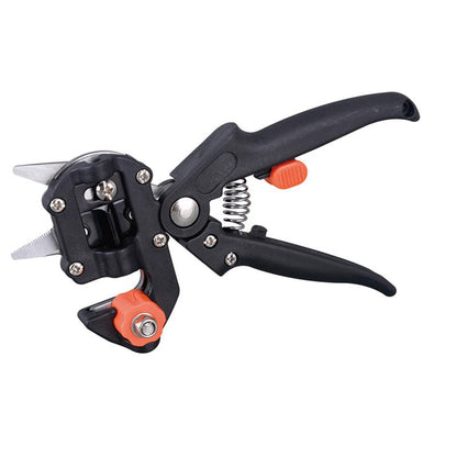 Cleste/Aparat pentru altoit Heinner 8201, lame reversibile tip V-U-Ω, pomi, vie, plante