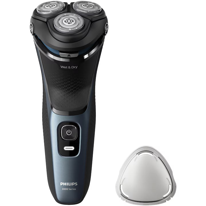 Aparat De Ras Philips Shaver Seria 3000 S3144/00, Barbierit Umed Şi Uscat, Fara Fir, Capete 5D Pivotante Si Flexibile, Lame Autoascutire, 60 Min, Capac De Protectie, Intens, L X A X I (Mm)
